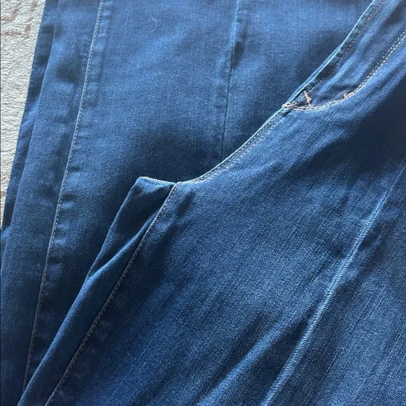 Judy Blue High Waist Wide Leg Trouser Jeans - Picture 2 of 13